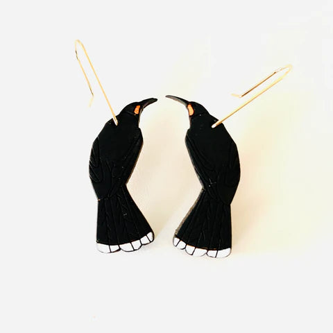 Huia Bird Earrings