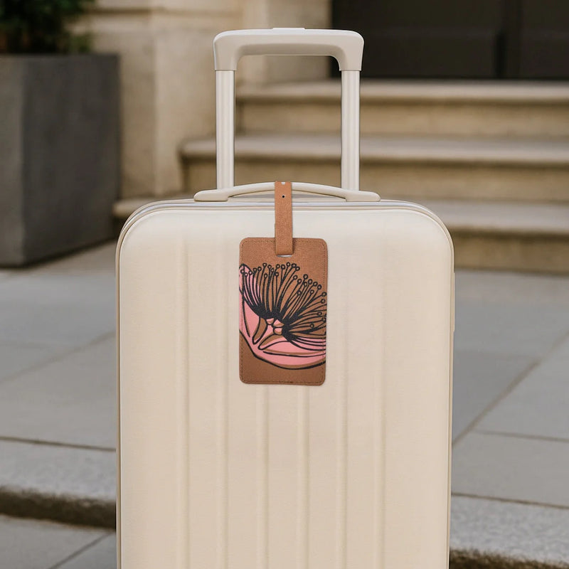 Ali Davies Pohutukawa Luggage Tag