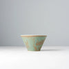 Green Fade Fluted Bowl