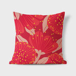 Bright Botanical Pohutukawa Cushion Cover