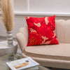 Bright Botanical Pohutukawa Cushion Cover