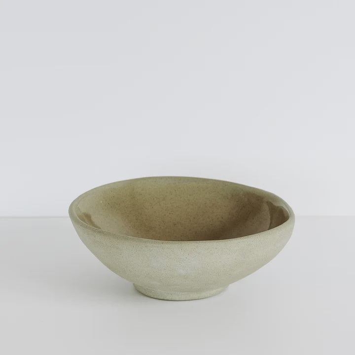 Ceramic Round Bowl - Sage