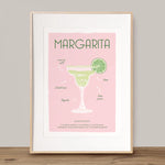 Cocktail Drinks A4 Prints