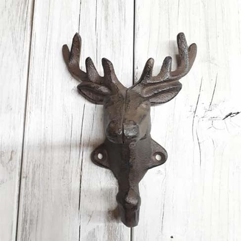 Cast Iron Deer Hook