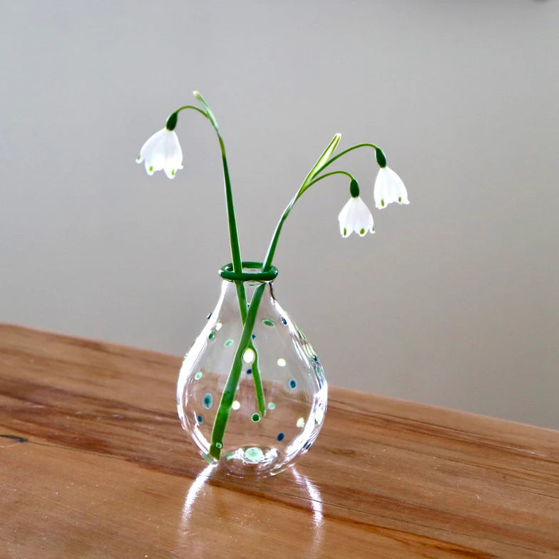 Handblown Glass Bud Vases