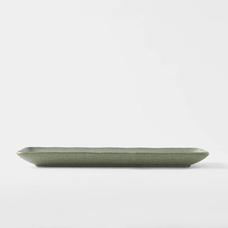 Green Fade Sashimi Plate