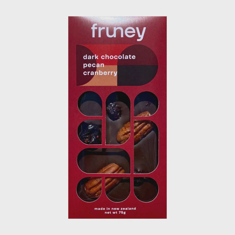 Dark Chocolate, Pecan & Cranberry Bar