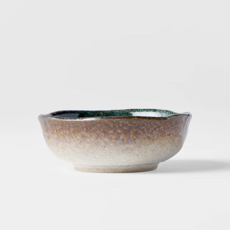 Sky Blue Round Sauce Dish
