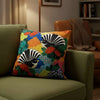 Kiwiana Cushion Cover - Fantail Paradise