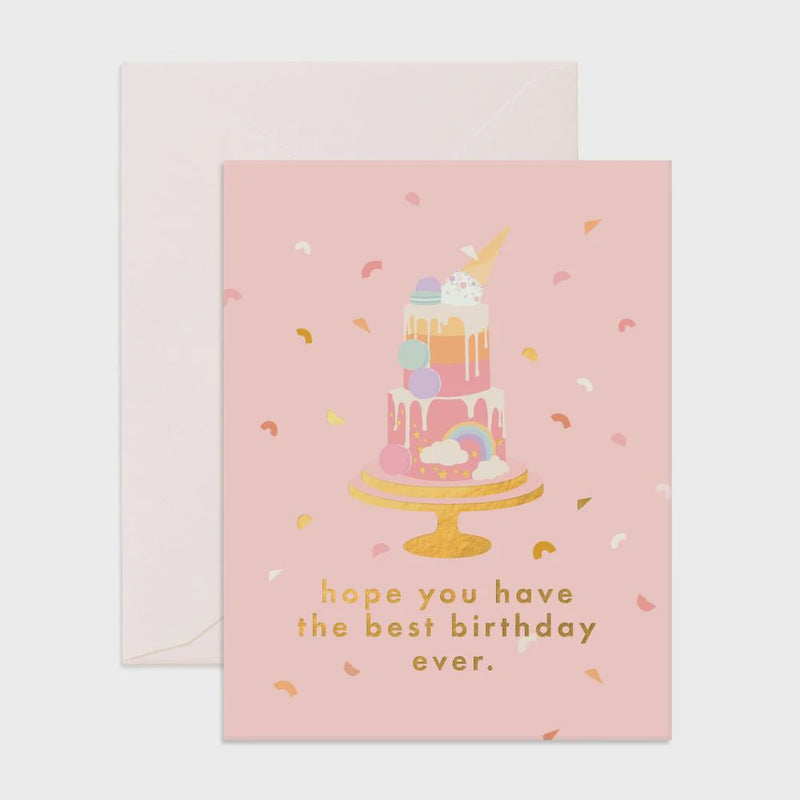 Best Birthday (Cake) Greeting Card