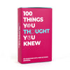 100 Things You Thought You Knew Game