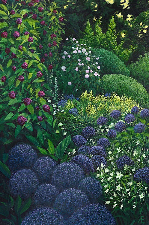 Through The Allium - Anna Evans