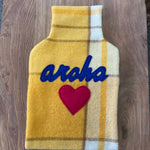 Blanket hot water bottle cover- Aroha