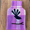 Blanket hot water bottle cover - Fantail