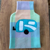 Blanket hot water bottle cover - Caravan