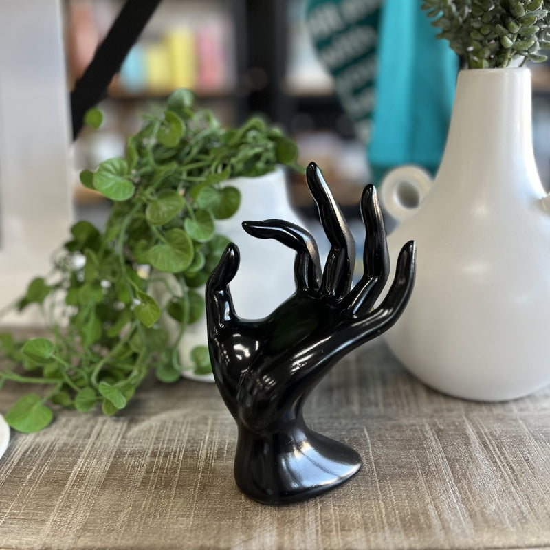Black Decorative Hand