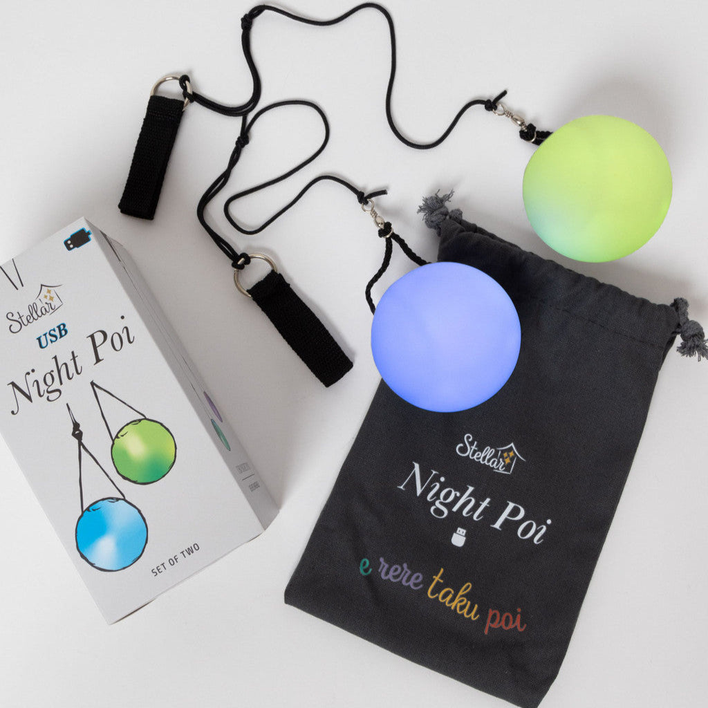 Night Poi Lights - USB Rechargeable