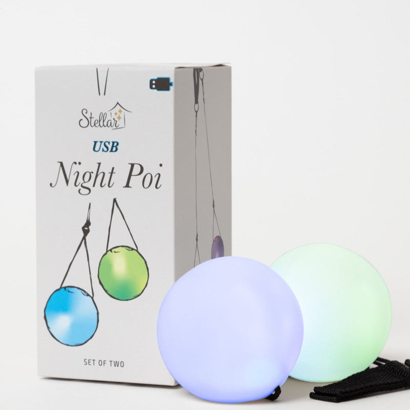 Night Poi Lights - USB Rechargeable