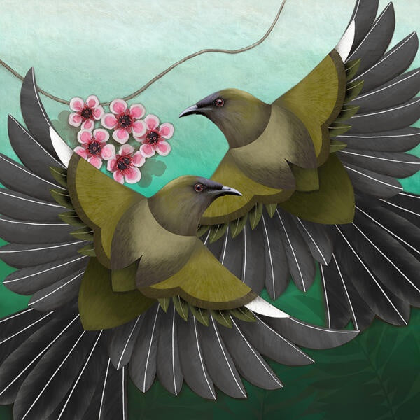 Korimako And Manuka Necklace - Kathryn Furniss