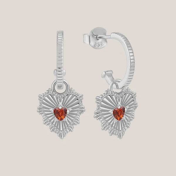 Lovelight Hoops - Silver