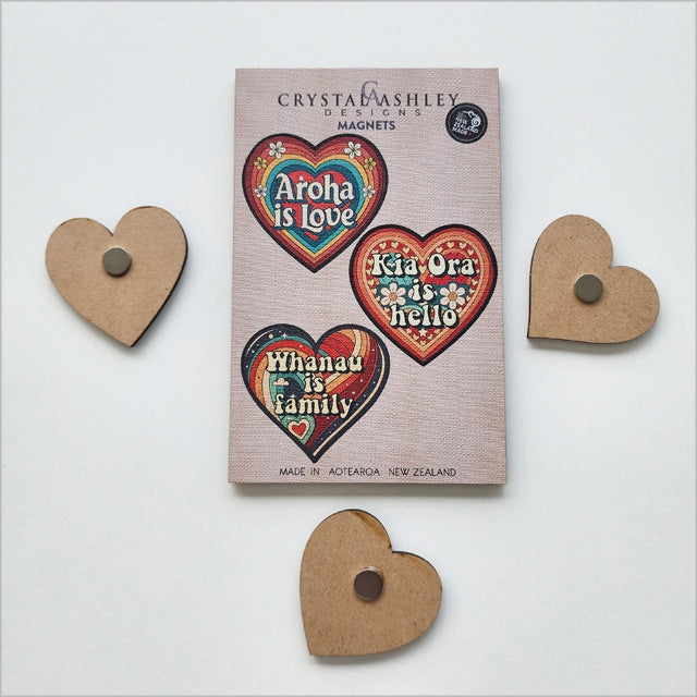 Pop Out Magnets - Aroha + Whanau