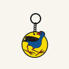 NZ Bird Enamel Keyring