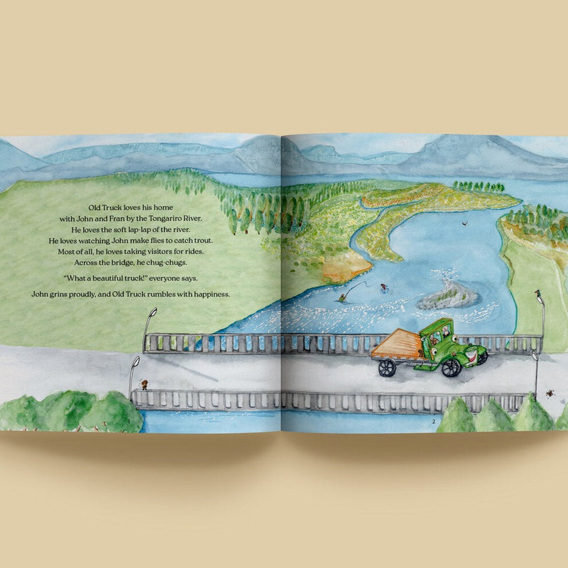 Old Truck & The Flood Book