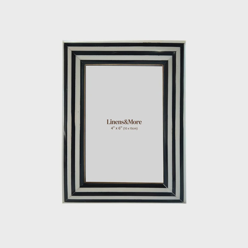 Black and White Stripe Frame