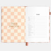 Fox & Fallow 2026 Planner - Rose Check