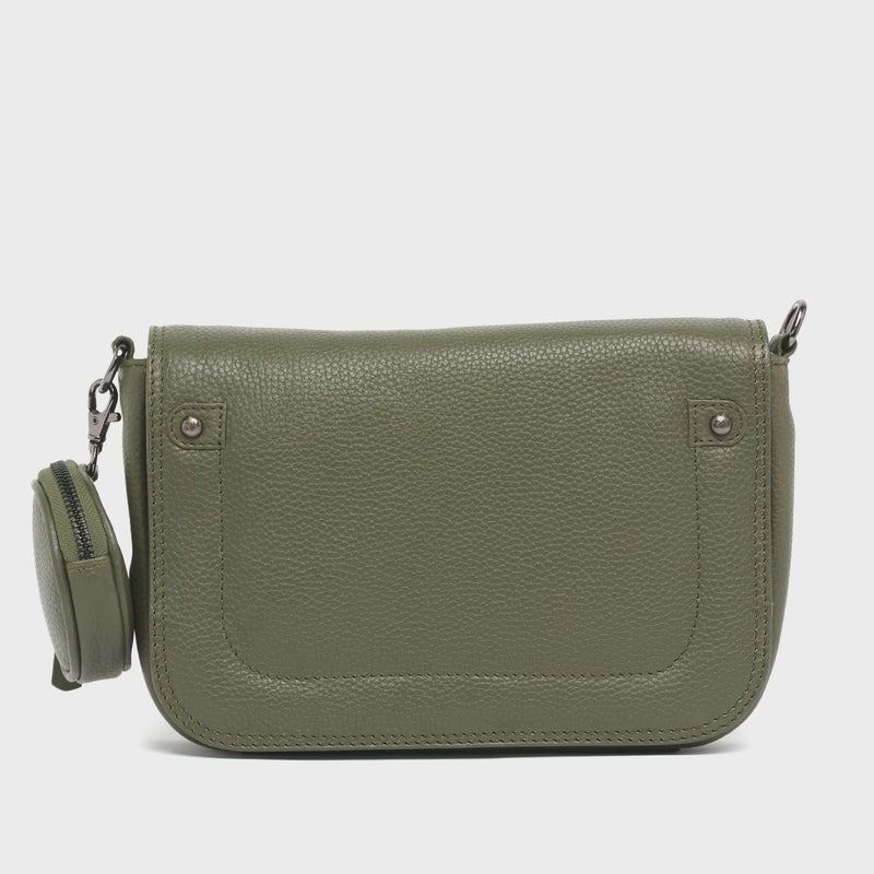 Lulu Ladies Leather Crossbody Bag