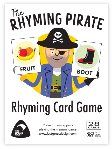 The Rhyming Pirate Rhyming Card Game