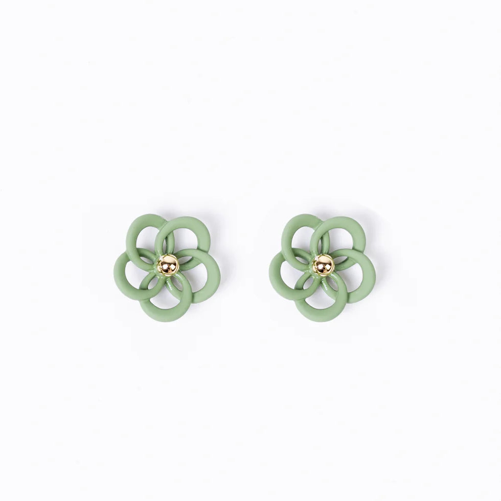 Flower Outline Earrings