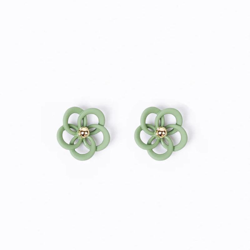 Flower Outline Earrings