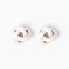 Woven Triangle Earrings
