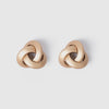Woven Triangle Earrings