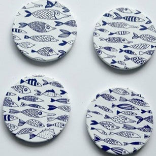 Shoal of Fish Coasters