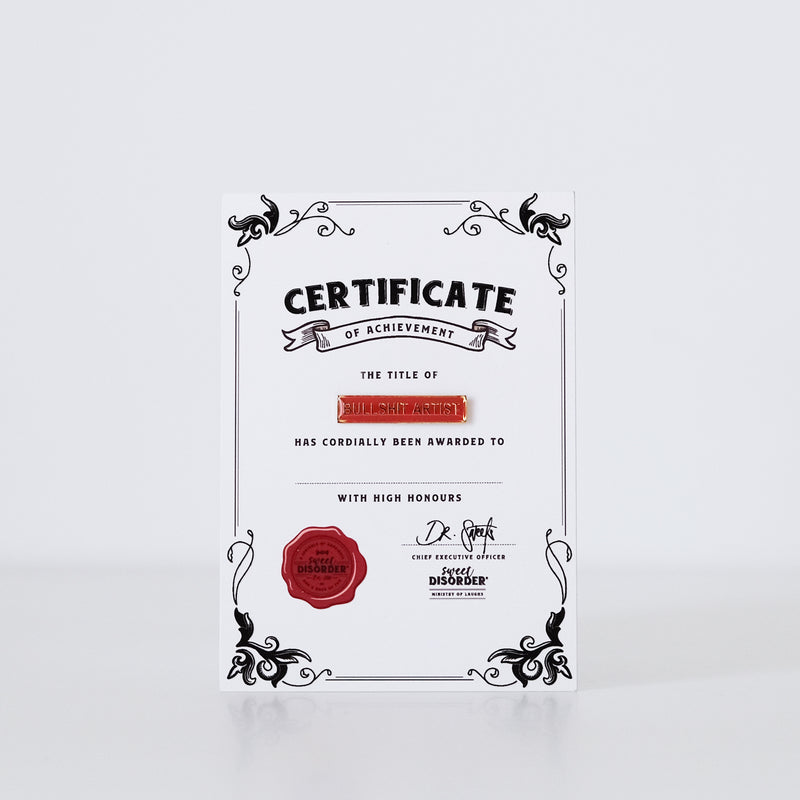 Sweet Disorder Badges