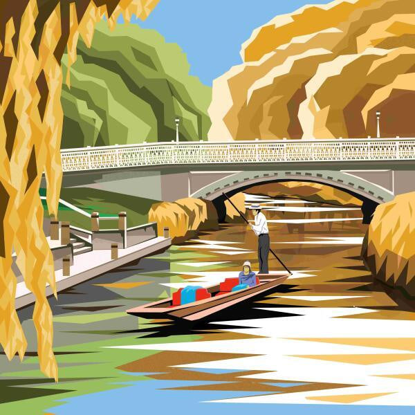 Punting On The Avon - Ira Mitchell