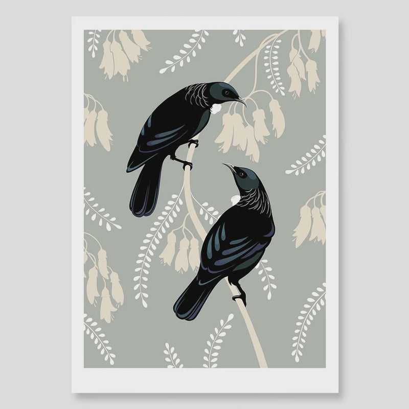 Tui Pair Print - A4