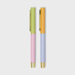 Ball Point Ink Pens - Set of 2 (Lilac + Cornflower)