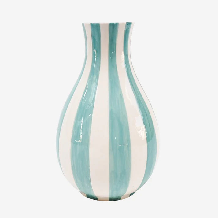 Striped Vase - Blue
