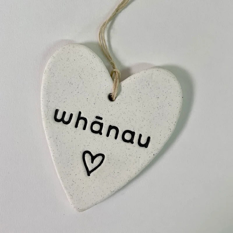 Ceramic Heart - Whanau