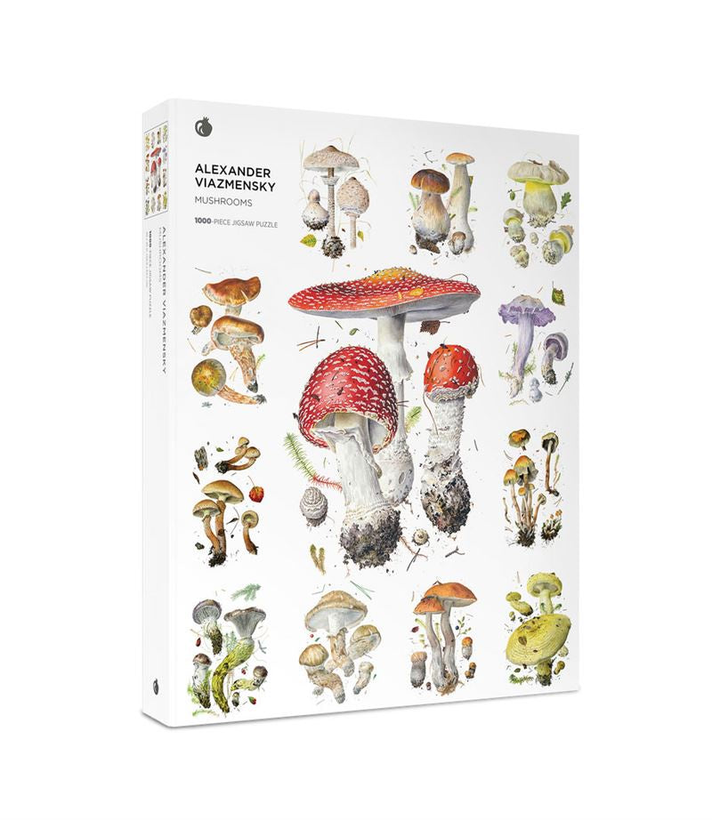Pomegranate 1000 Piece Puzzle - Mushrooms