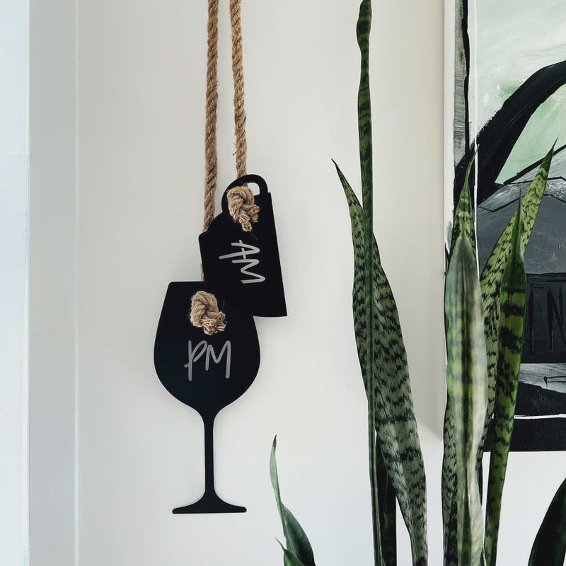 AM/PM - Steel Wall Art