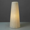 Porcelain Tapered Cutout Lamp