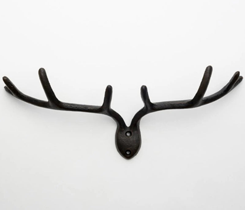 Cast Iron Full Antler Hooks