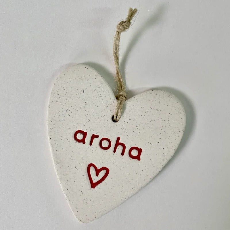Ceramic Heart - Aroha