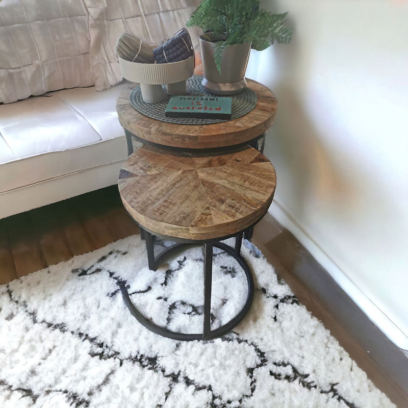 Asher Nesting Coffee Tables - set of 2 (SALE)