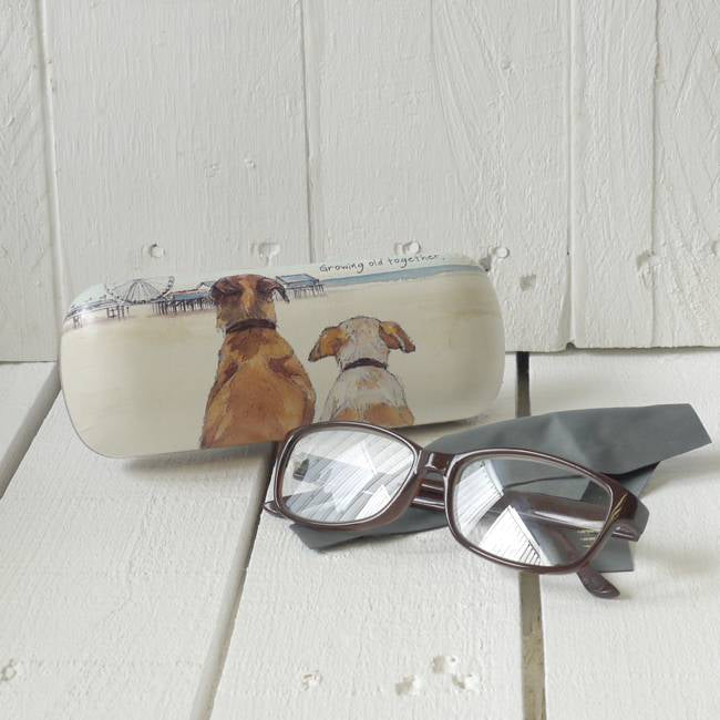 Little Dog Laughed Glasses Case