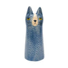Bailey Cat Vase Blue